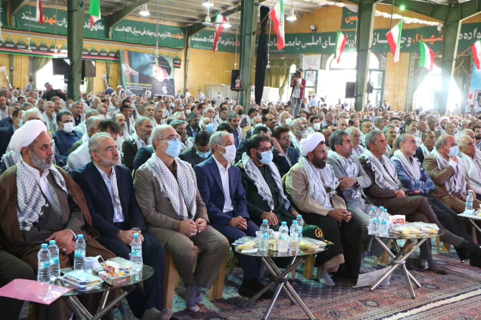 گردهمایی رزمندگان دفاع مقدس شهرستان های رفسنجان و انار
