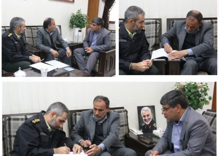 تفاهم نامه همکاری بین فرمانداری و پلیس فتا رفسنجان امضا شد