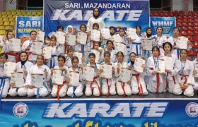 افتخار آفرینی شیر دختران کاراته‌کا رفسنجان در مسابقات کشوری